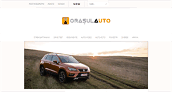 Desktop Screenshot of orasulauto.ro